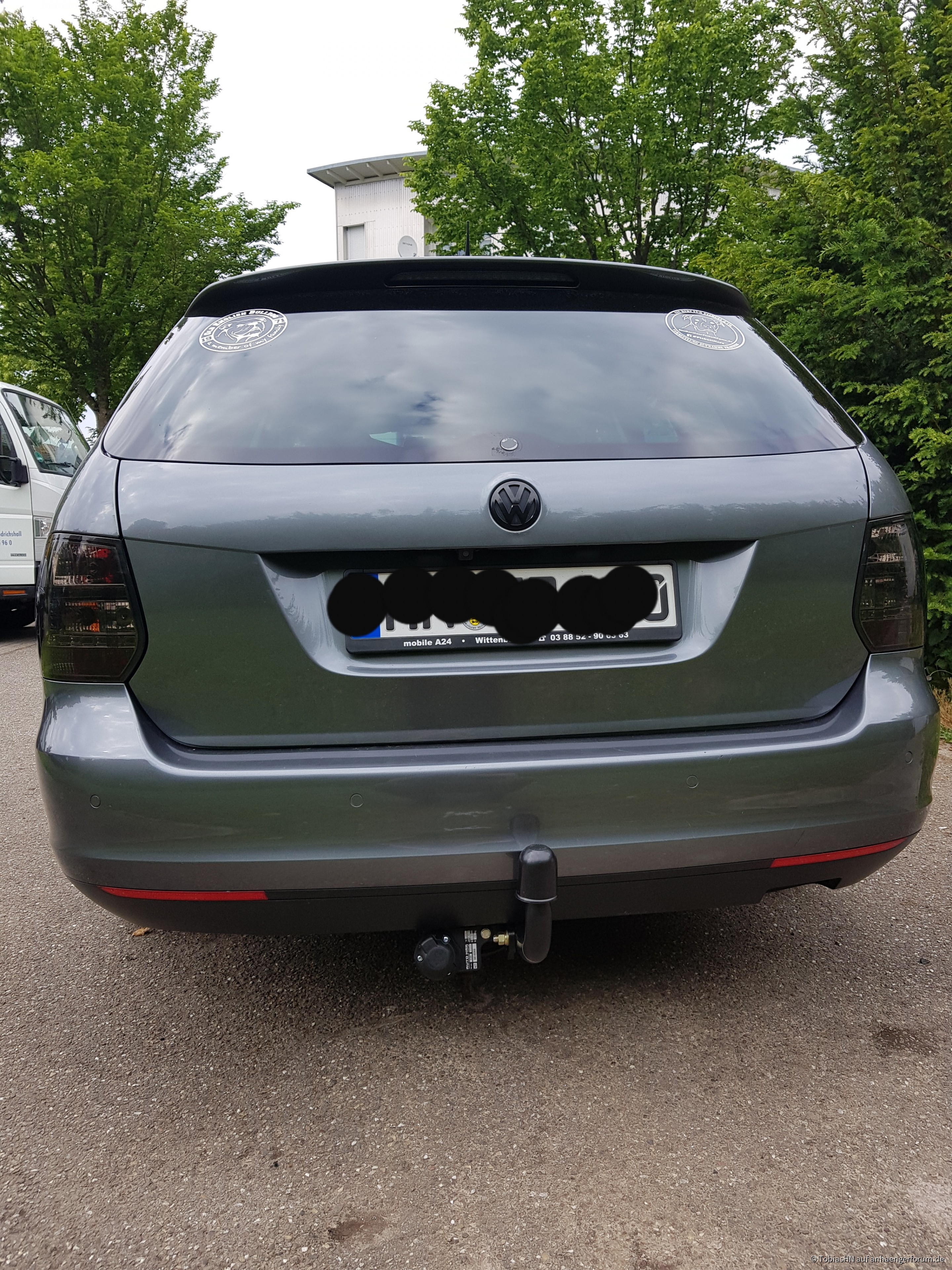 Anhägerkupplung mit Universal E-Satz - Golf 5 Variant