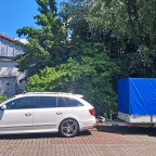 Skoda Superb mit Saris McAlu