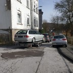 Transport eines 5er BMW